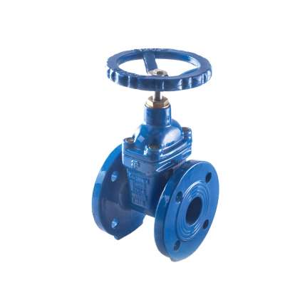 Factory sale DIN carbon steel DN50-600 soft seal sluice gate valve