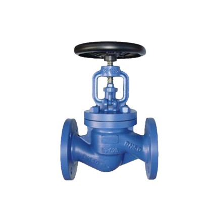 DN25 DIN bellow seal stop cock globe valve for water