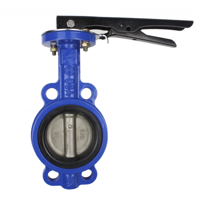 DN50~800 manual seal wafer butterfly valve for water