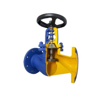 DIN cast iron flange Bellows Seal globe valve for water