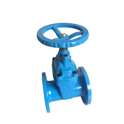 PN16 GGG50 resilient seated flange gate valve for water